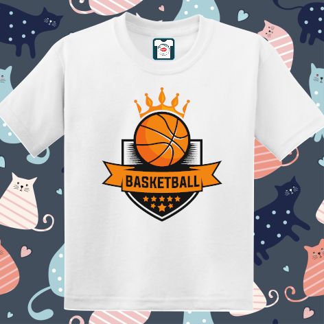 Tricou copii - Basketball King