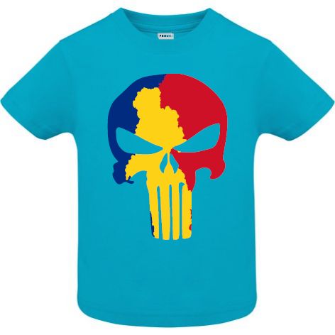 Tricou copii - Romanian Skull