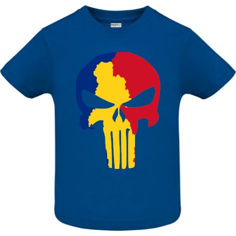 Tricou copii - Romanian Skull