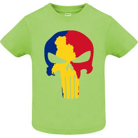 Tricou copii - Romanian Skull