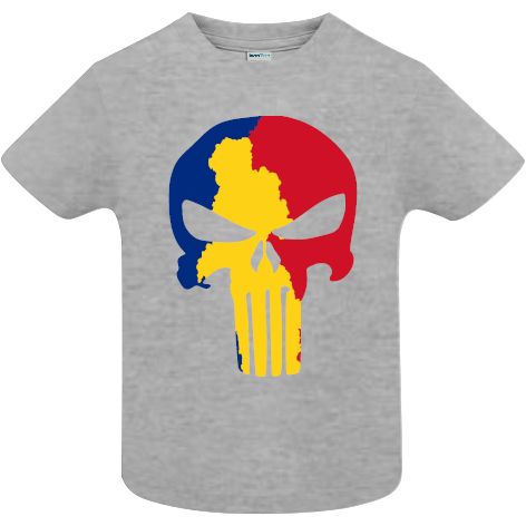 Tricou copii - Romanian Skull