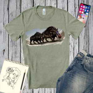 Tricou bărbați - Mistreți