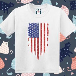Tricou copii - USA Flag