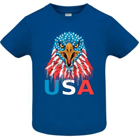 Tricou copii - USA Eagle