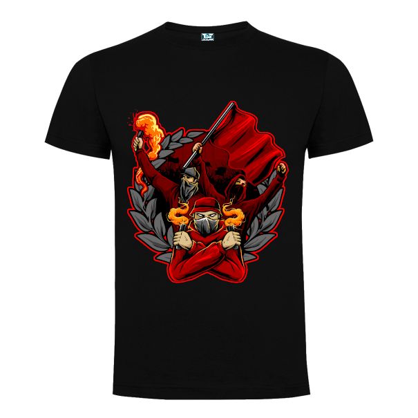 Pentru suporteri înfocați propunem un tricou de bărbați dedicat echipelor care poartă roșu Tricou bărbați - Suporteri în roșu