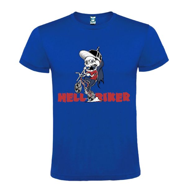 Tricou bărbați - Hell Biker - pentru bikeri talentați în trickuri periculoase Tricou bărbați - Hell Biker