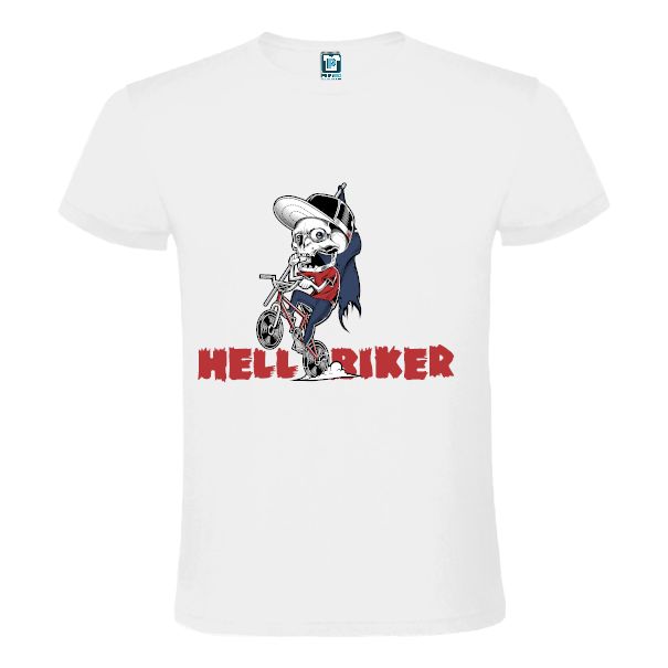 Tricou bărbați - Hell Biker - pentru bikeri talentați în trickuri periculoase Tricou bărbați - Hell Biker