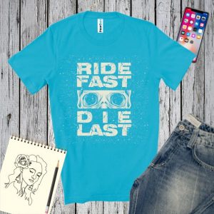 Tricou bărbați - Ride Fast Die Last