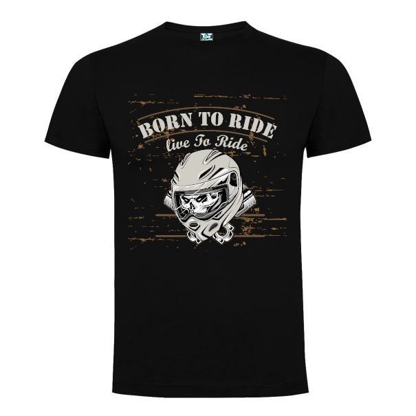 Tricou bărbați - Live to Ride - pentru motocicliștii cu un singur scop: călătoria Tricou bărbați -Live to Ride