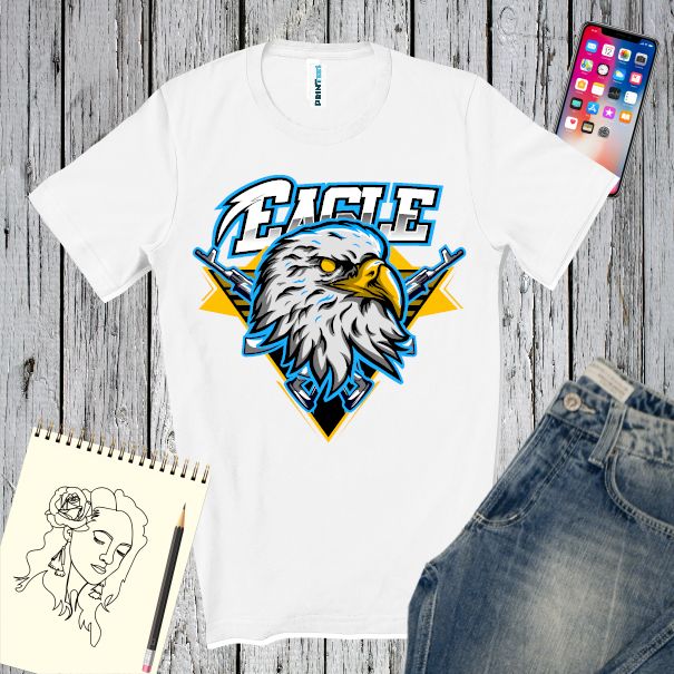 Tricou bărbați - Eagle Maskot