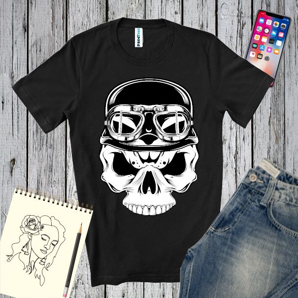 Tricou bărbați - Motoskull