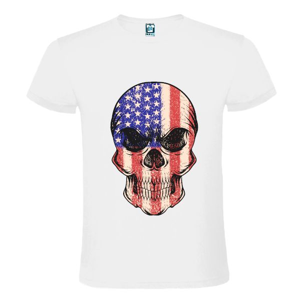Tricou bărbați - US Skull