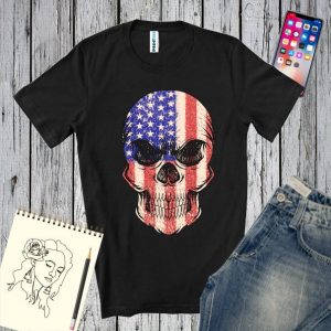 Tricou bărbați - US Skull