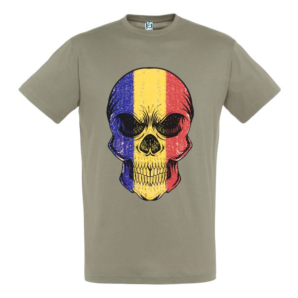 Tricou bărbați - Craniu de român