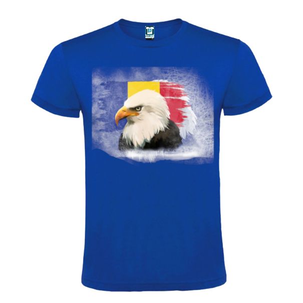 Tricou bărbați - Acvila cu tricolor