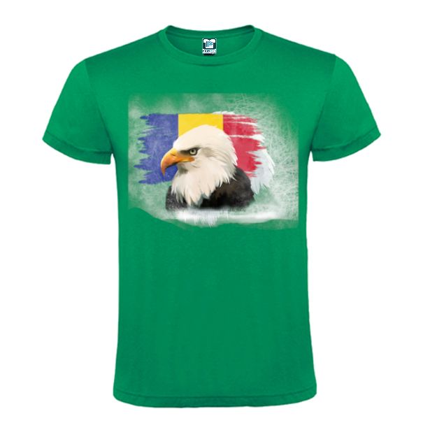 Tricou bărbați - Acvila cu tricolor