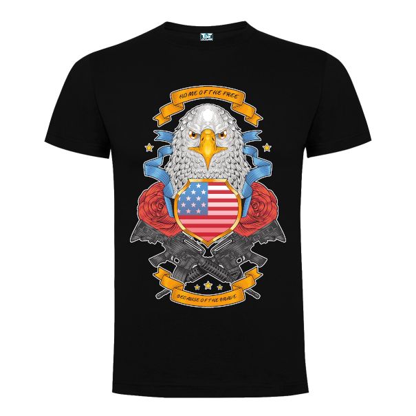 Tricou bărbați - Because Of The Brave