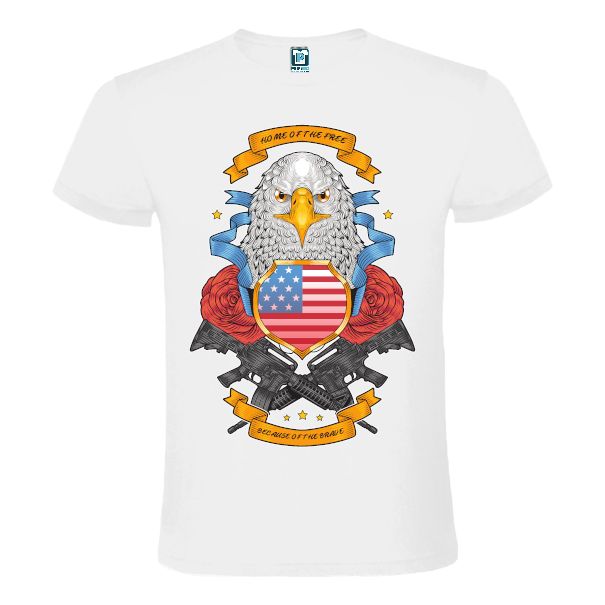 Tricou bărbați - Because Of The Brave