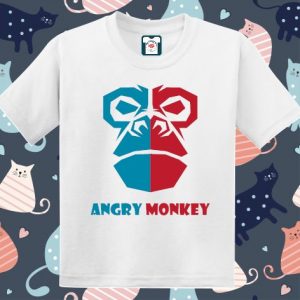 Tricou copii - Angry Monkey