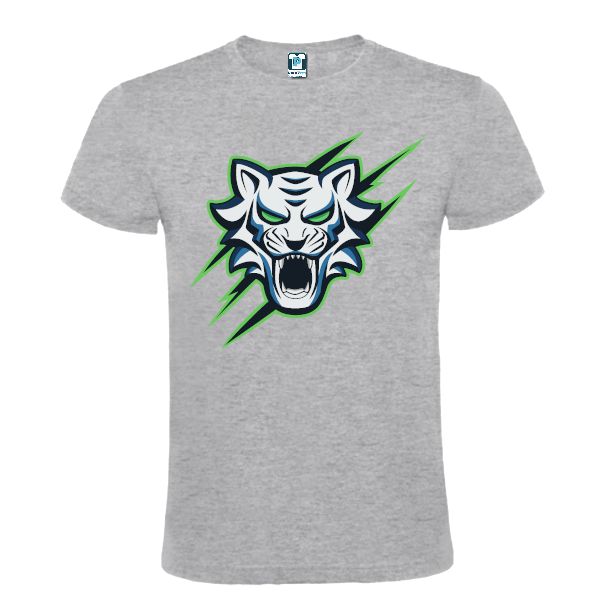 Tricou bărbați - Tigru cu verde