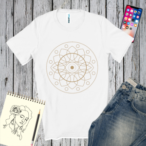Tricou bărbați - Grafică Mandala