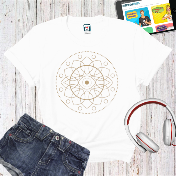 Tricou damă - Grafică Mandala
