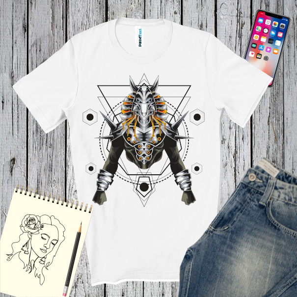 Tricou bărbați - Puternicul Anubis