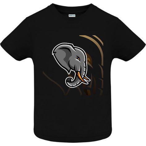 Tricou copii - Elefant din profil