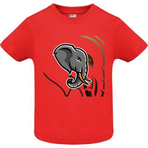 Tricou copii - Elefant din profil