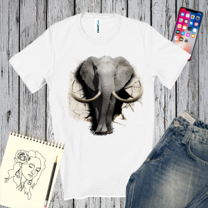 Tricou bărbați - Elefant