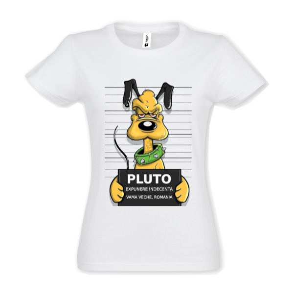 Tricou damă - Pluto arestat