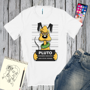 Tricou bărbați - Pluto arestat