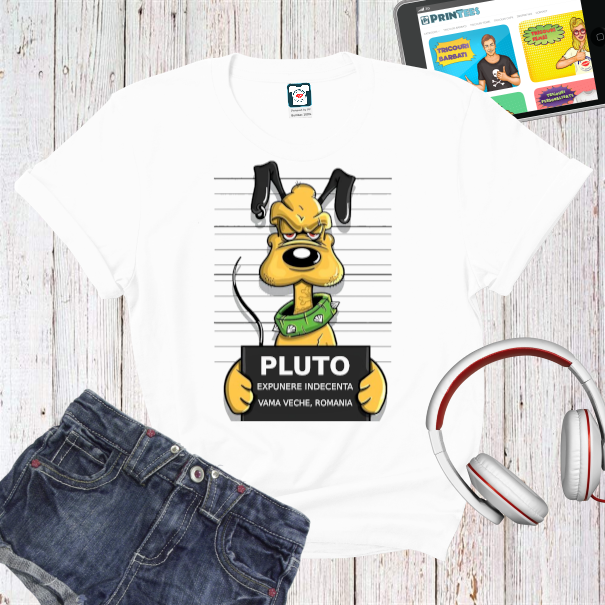 Tricou damă - Pluto arestat