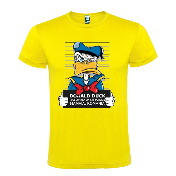 Tricou bărbați - Donald arestat