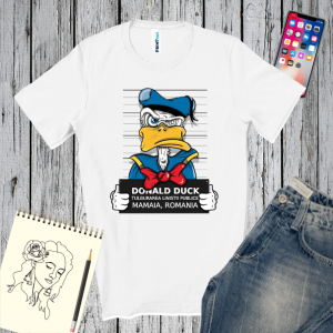Tricou bărbați - Donald arestat