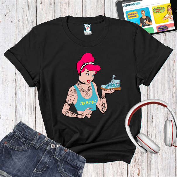 Tricou damă - Punk Cinderella