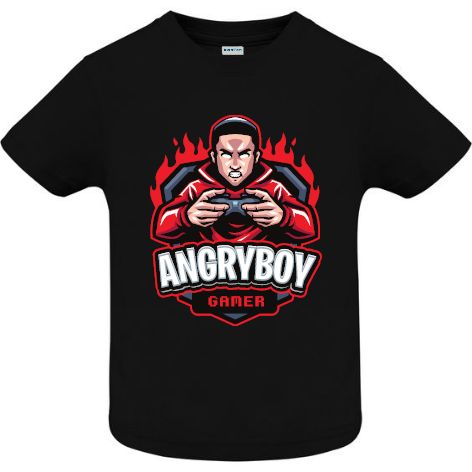 Tricou copii - Angryboy Gamer