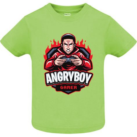 Tricou copii - Angryboy Gamer