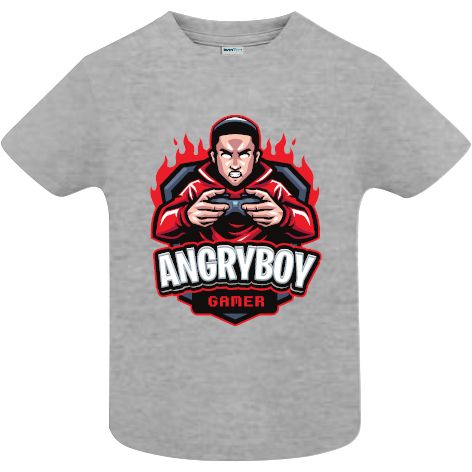 Tricou copii - Angryboy Gamer