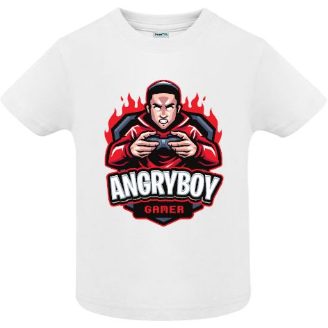 Tricou copii - Angryboy Gamer
