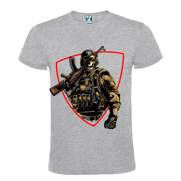 Tricou bărbați - Craniu Soldat