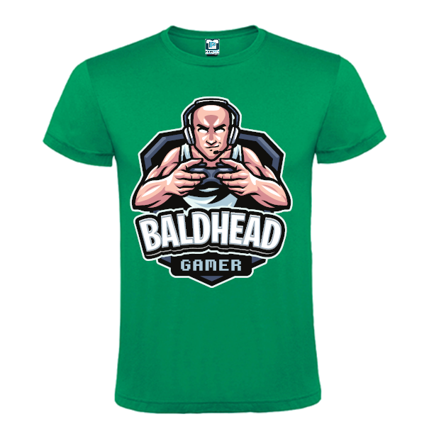 Tricou bărbați - Baldhead Gamer