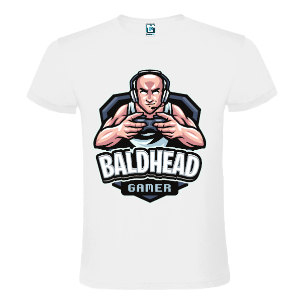 Tricou bărbați - Baldhead Gamer