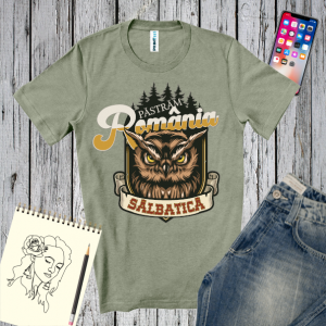 Tricou bărbați - Păstrăm România sălbatică