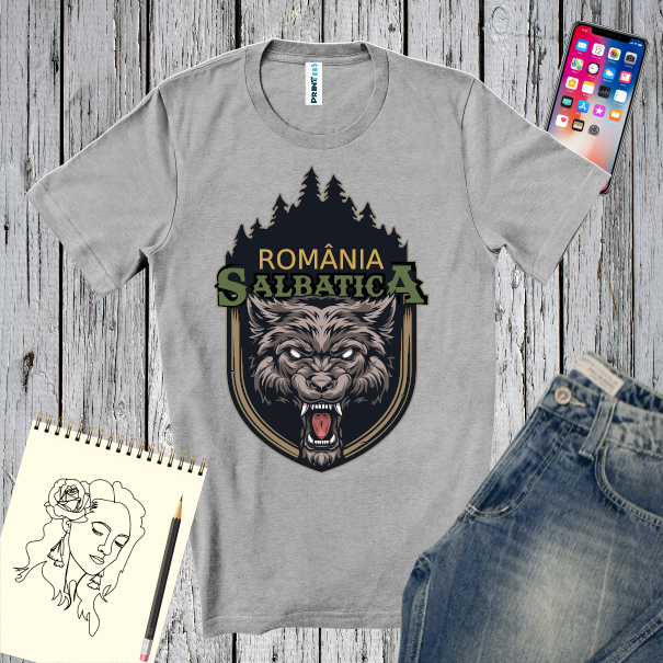 Tricou bărbați - România sălbatică