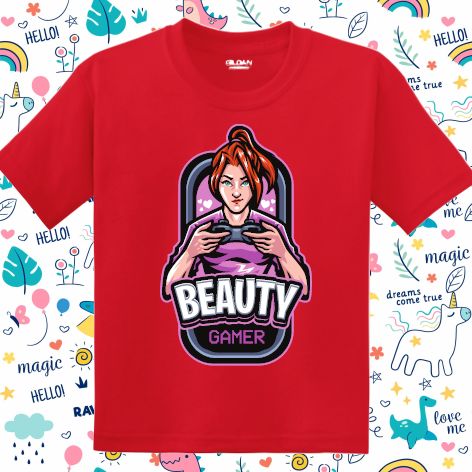 Tricou copii - Beauty Gamer Tricou copii - Beauty Gamer