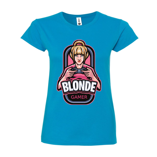 Tricou damă - Blonde Gamer