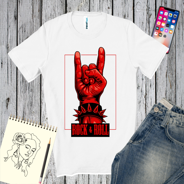 Tricou bărbați - Rock & Roll