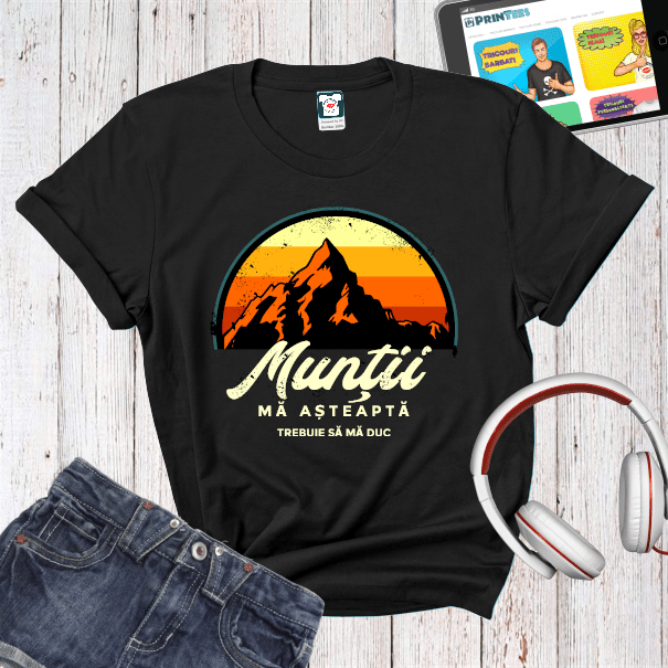 Tricou damă - Munții mă cheamă