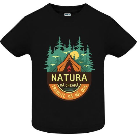 Tricou copii - Natura mă cheamă